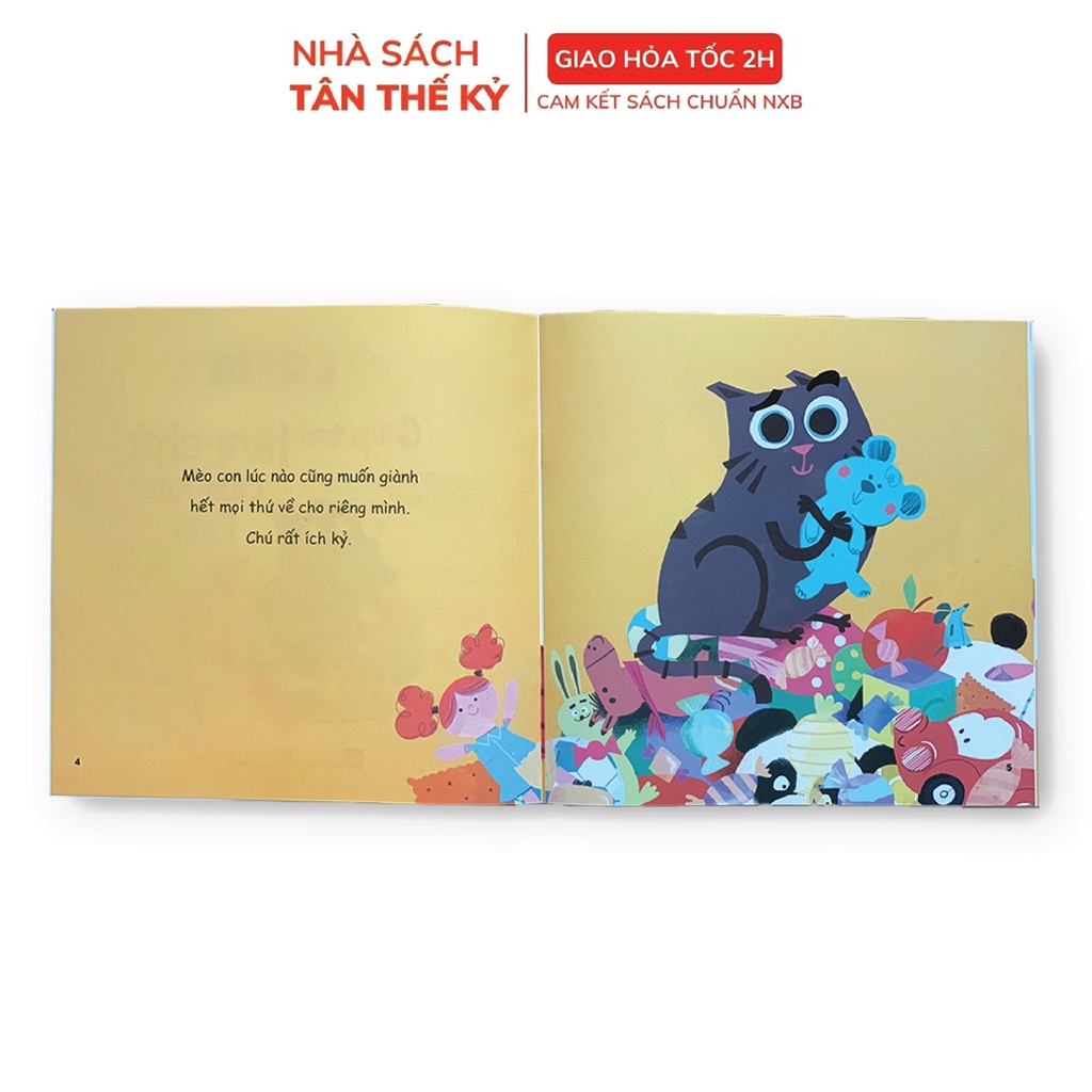 SÁCH EQIQ giúp trẻ làm chủ cảm xúc cho bé từ 39 tuổi (Lẻ cuốn)