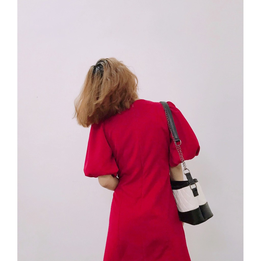 Đầm Hana Dress BASIC form đứng dày dặn 3 màu - dáng chữ A - Sky Of Love Official | BigBuy360 - bigbuy360.vn