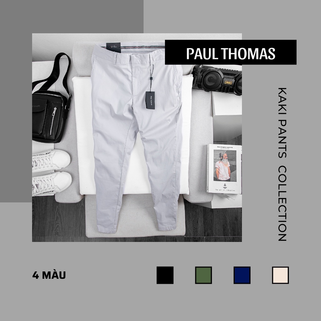 QUẦN DÀI KAKI GOLF VÂN TĂM - PAUL THOMAS