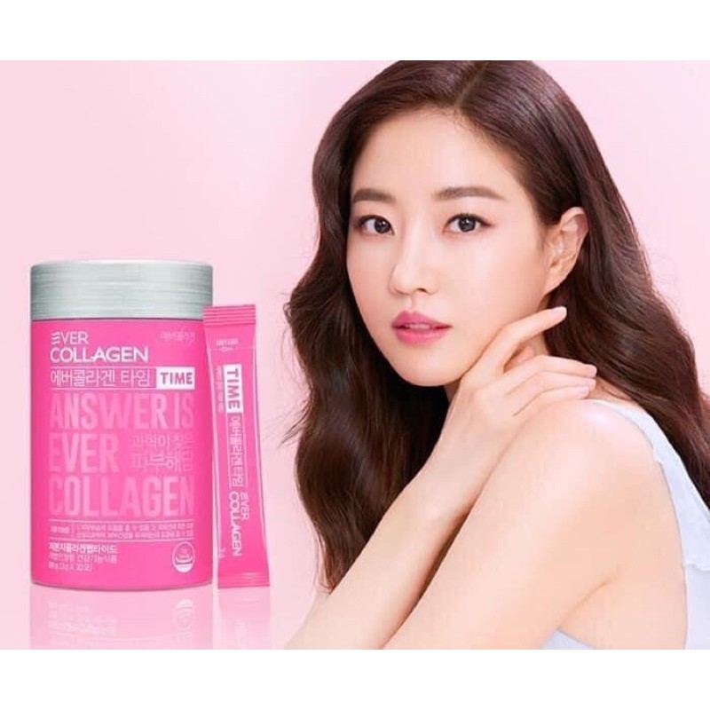 EVER COLLAGEN TIME dạng bột - Collagen số 1 Hàn Quốc [NHẬP KHẨU CHÍNH HÃNG] | BigBuy360 - bigbuy360.vn