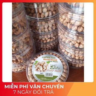 [ Hàng cao cấp ] HẠT ĐIỀU RANG MUỐI - Dinh dưỡng, Vệ sinh, Quà Tết giá trị, Hạt điều sấy cao cấp   [Hộp tròn A+]