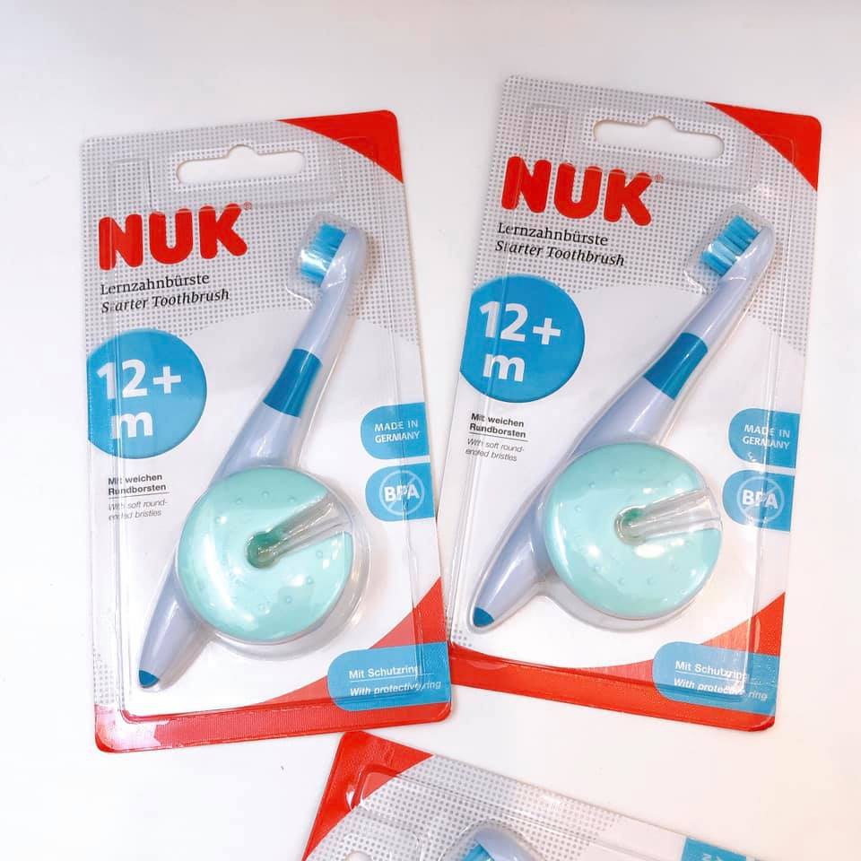 BÀN CHẢI ĐÁNH RĂNG CHO BÉ NUK ĐỨC 12M+