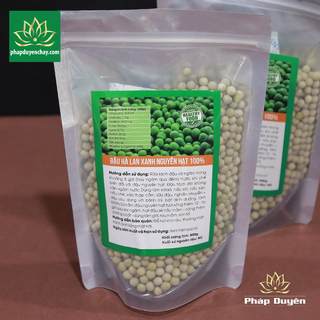 Thực Phẩm Chay - Đậu Hà Lan Xanh Nguyên Hạt, Gói 500g