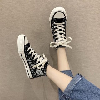 Giày cao cổ vải,convest các màu