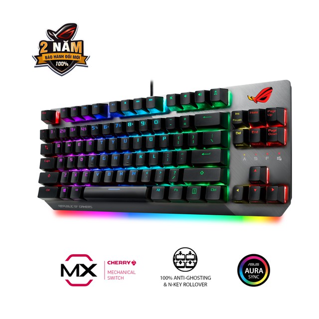 Bàn Phím Cơ Asus Strix Scope TKL - Hàng Chính Hãng