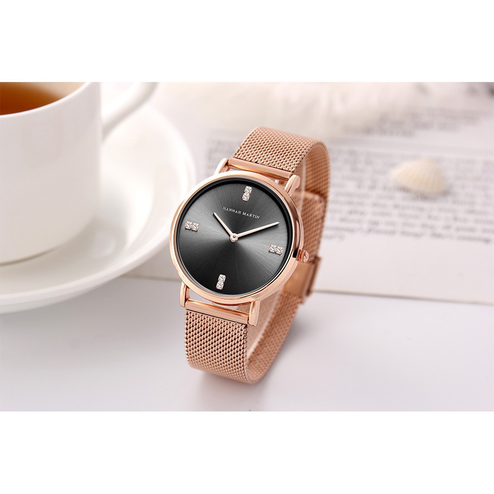 Women's Casual Business Watch Rose Gold Guess Watches
