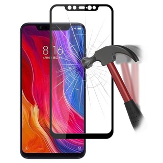 Cường lực Xiaomi Mi 8 Full màn (Đen)