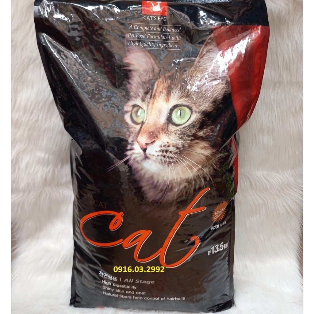 Thức ăn hạt Cat eye nhập khẩu Hàn Quốc 13,5 kg