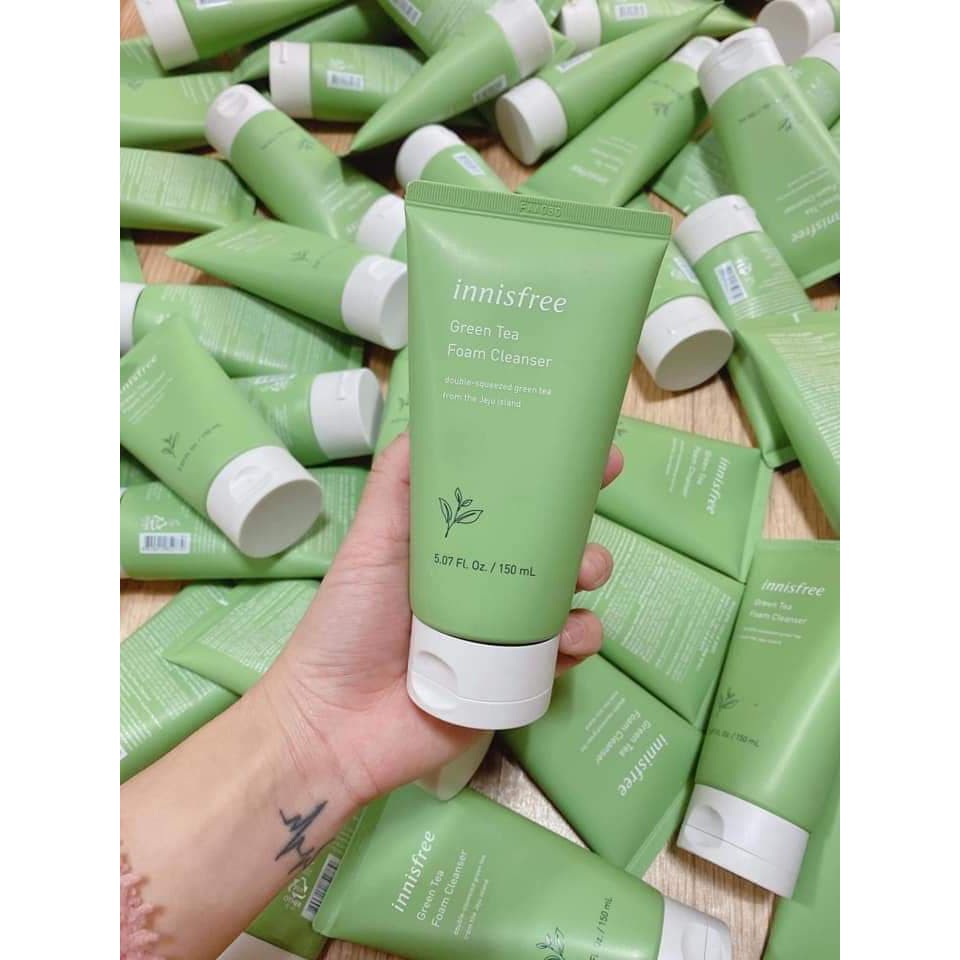 [Mẫu Mới] Sữa Rửa Mặt Trà Xanh Innisfree Hàn Quốc 150ml | BigBuy360 - bigbuy360.vn