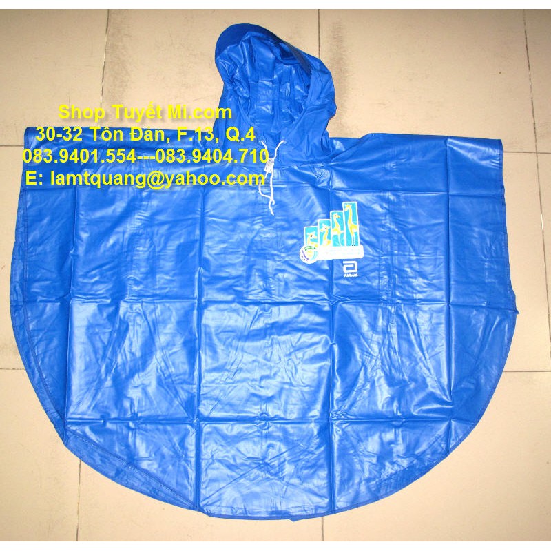 Áo mưa cánh dơi cho bé