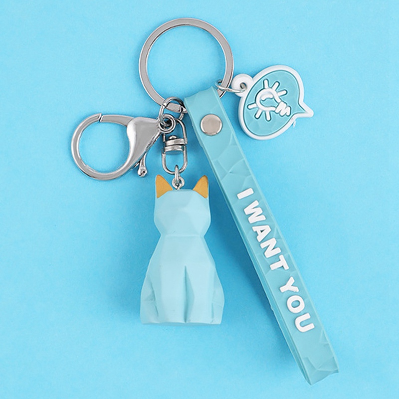 Tmdbyx Móc khóa hình khủng long/thỏ dễ thương tiện dụng