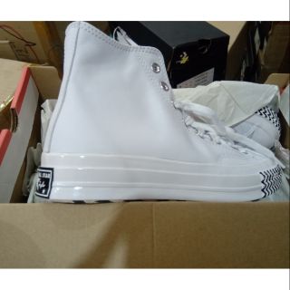 Giày CV 1970s da trắng size 39.5 41 41.5 real new