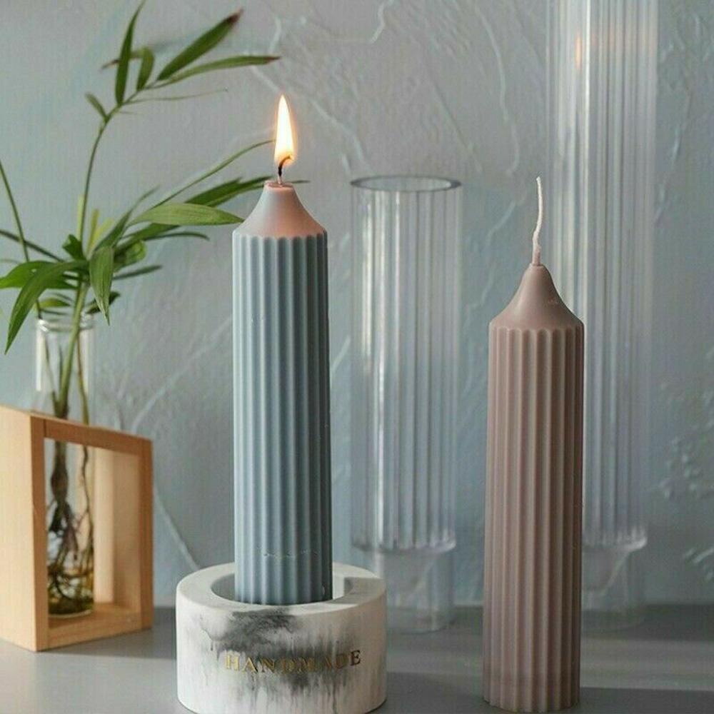 HARRIETT Khuôn Làm Nến Handmade Hình Trụ Dài Tiện Dụng
