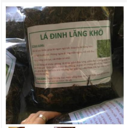 Lá Đinh Lăng khô 1KG ( lá đinh lăng nếp khô) hàng chuẩn loại 1