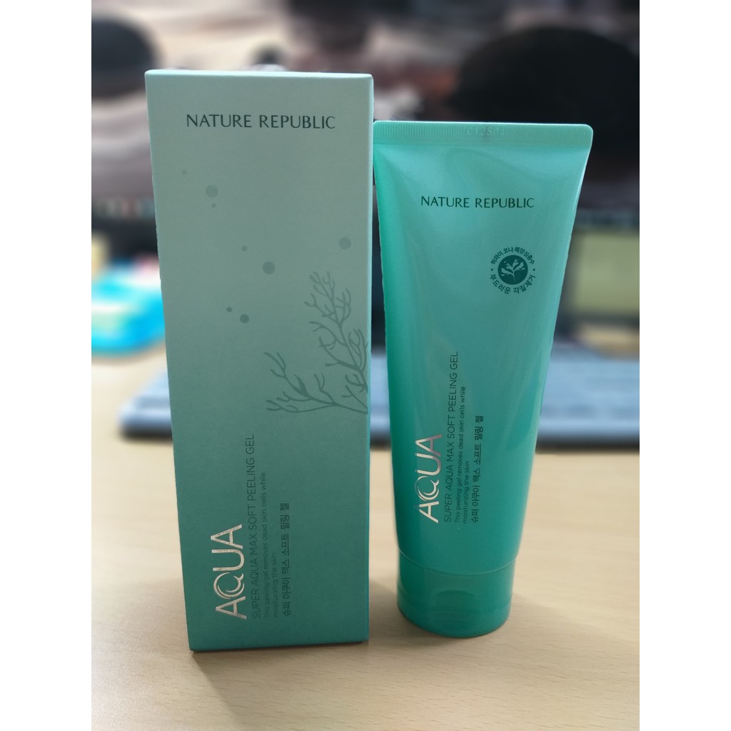 GEL TẨY DA CHẾT NATURE REPUBLIC SUPER AQUA MAX SOFT PEELING