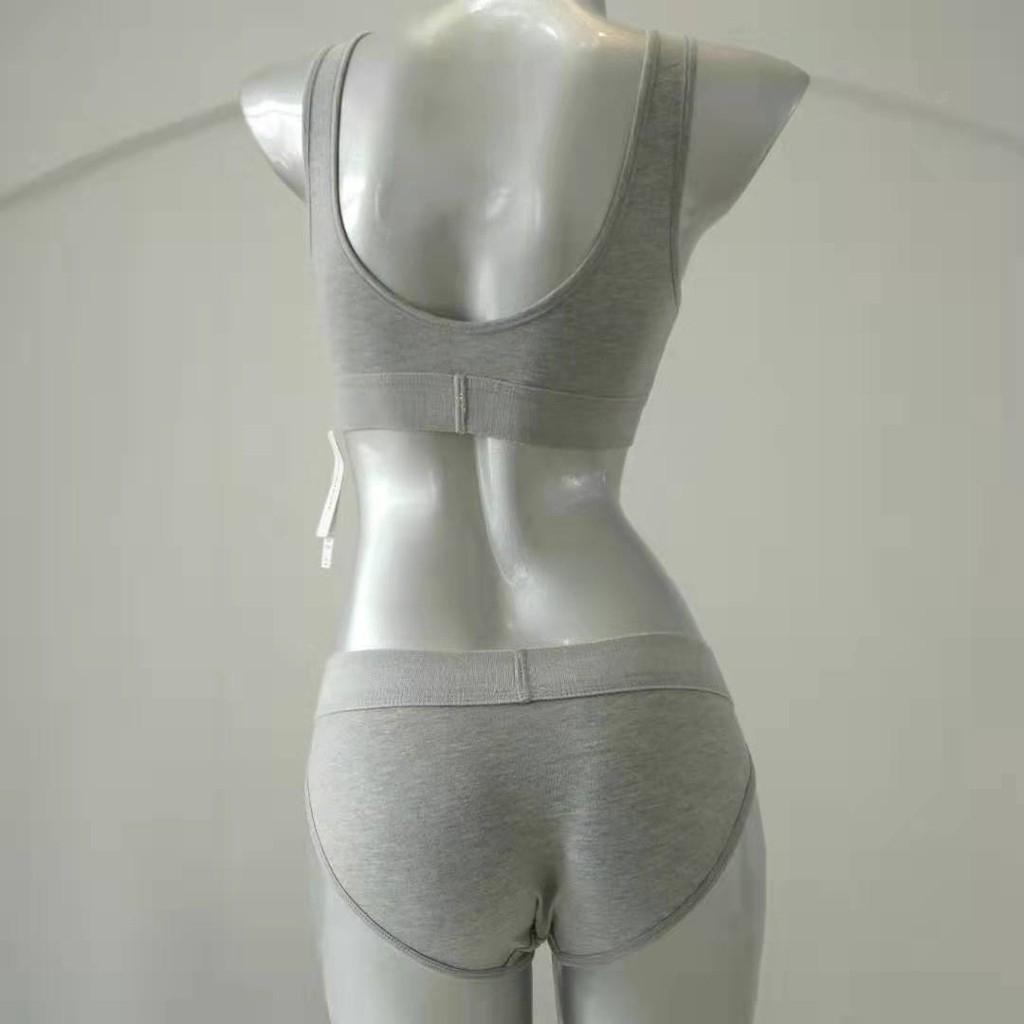 Set 2 Quần Lót Cotton Co Giãn Thoáng Khí Cho Nữ