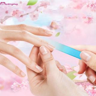 [Hàng mới về] Dụng cụ đánh bóng móng tay chất liệu thủy tinh pha lê bền bỉ