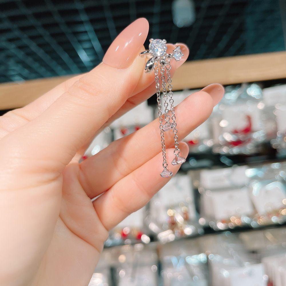 Khuyên Kẹp Tai Thời Trang Cá Tính Cho Nữ|Khuyên Tai Dáng Dài Phong Cách Retro Thời Trang