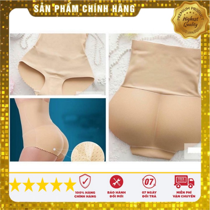 [Free Ship - 2in1 - Đẹp Tự Nhiên] Quần gen bụng độn mông nữ su đúc gen nịt bụng nâng mông, eo thon, mông cong dáng đẹp