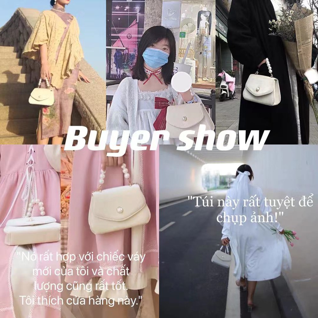 Túi xách thiết kế có thể đeo chéo thời trang Hàn Quốc cổ điển cho nữ | BigBuy360 - bigbuy360.vn
