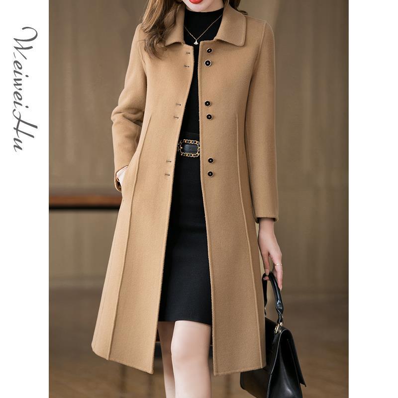 Áo Khoác Len Hai Mặt Dáng Dài Vừa Phải 20 Phong Cách Dài Vừa Phải Dành Cho Nữ 2021 | BigBuy360 - bigbuy360.vn