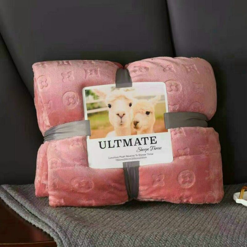 Chăn lông cừu Ultimate cao cấp mới, nhập khẩu chính hãng, cấu tạo 3 lớp mềm mịn, dày dặn, nhiều mẫu để chọn (2m3×2m)