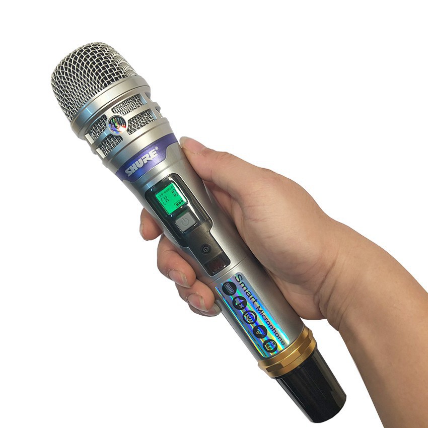 Micro karaoke không dây SHURE UR-29D PLUS CHẤT LƯỢNG TỐT NHẤT