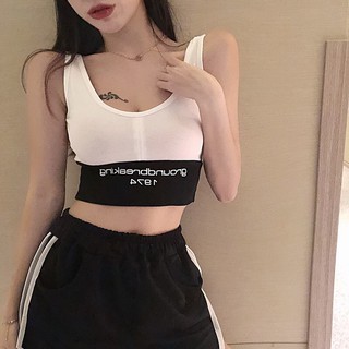 SALE SỐC - Áo bra thể thao croptop 1974 trẻ trung mẫu mói nhất
