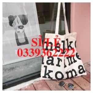Spring INS New Style Creative Mekko Printed Shoulder Bag Canvas Backpack College Style Fashion Canvas Bag MM