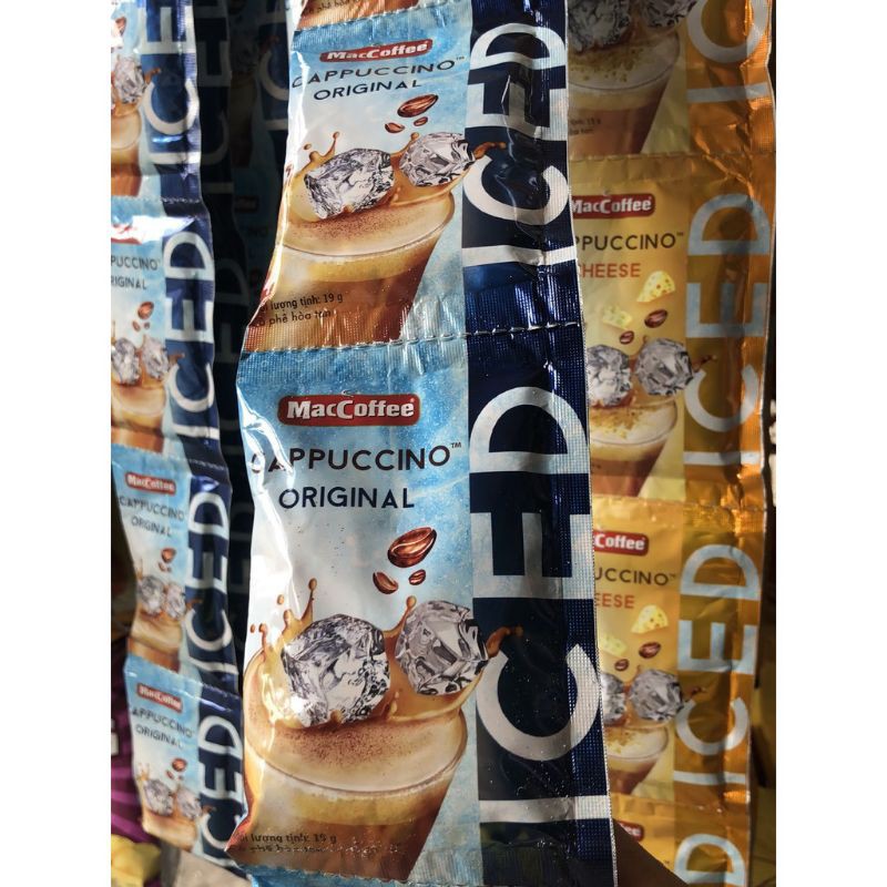 CÀ PHÊ CAPPUCCINO - HỘP 10 GÓI X 19GR