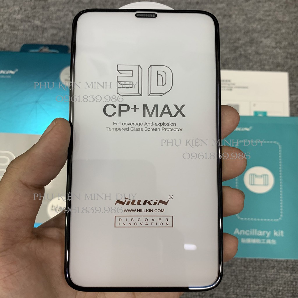 Kính cường lực Nillkin 3D CP+ MAX cho các đời Iphone 11, Xs Max