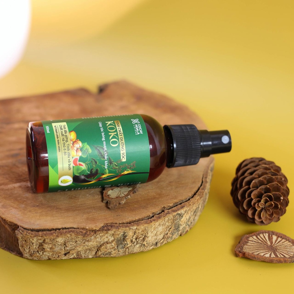 Tinh chất dưỡng tóc KOKO Cocayhoala Ngăn rụng tóc Kích thích mọc tóc Giúp tóc mềm mượt 100ml