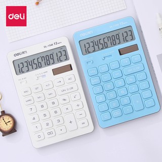 DELI Máy Tính Mini Cầm Tay Nhiều Màu Sắc Phong Cách Hàn Quốc