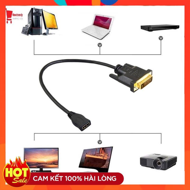 Cáp Chuyển Đổi Tín Hiệu DVI sang HDMI (24+1) Hàng Chất Lượng