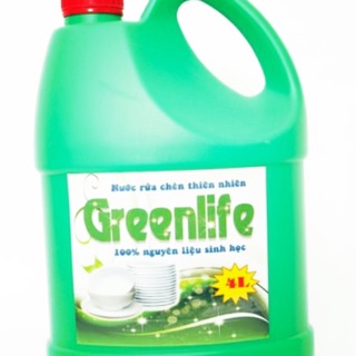 Nước rửa chén thiên nhiên Greenlife 4 L