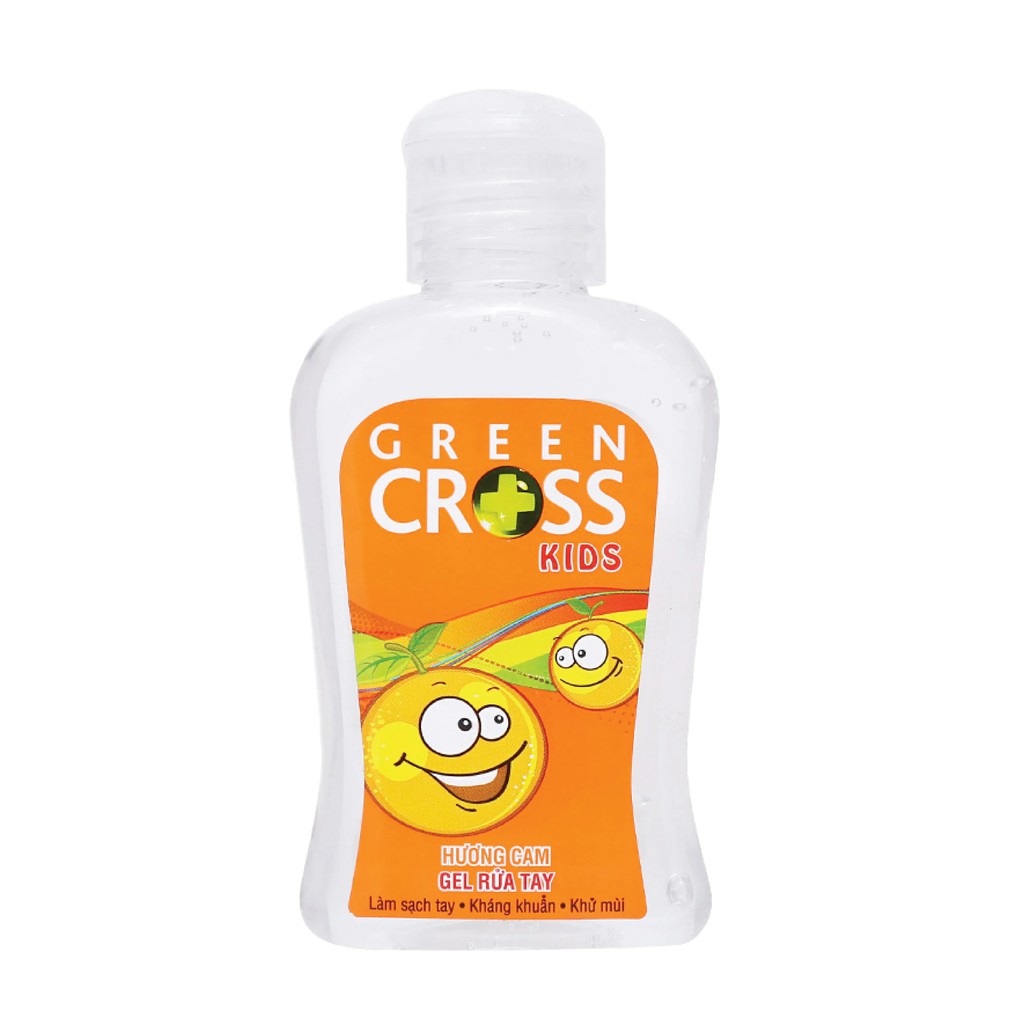 Gel Rửa Tay Green Cross Hương Cam Dành Cho Trẻ Em (100ml) | WebRaoVat - webraovat.net.vn