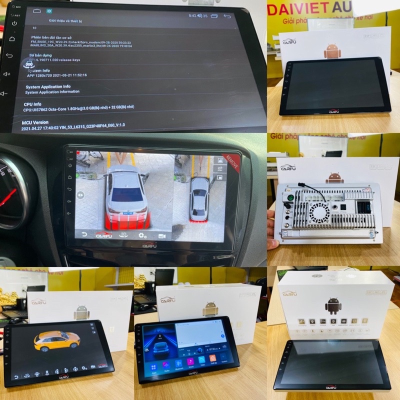 Bộ Cam 360 liền màn Android CarFu G200S chính hãng | Đại Việt Auto | BigBuy360 - bigbuy360.vn