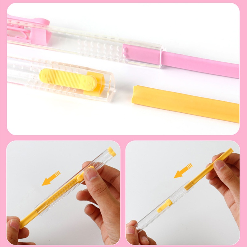 Gôm Tẩy Dạng Bút Không Bụi Có Thể Thu Gọn Cho Trẻ Em