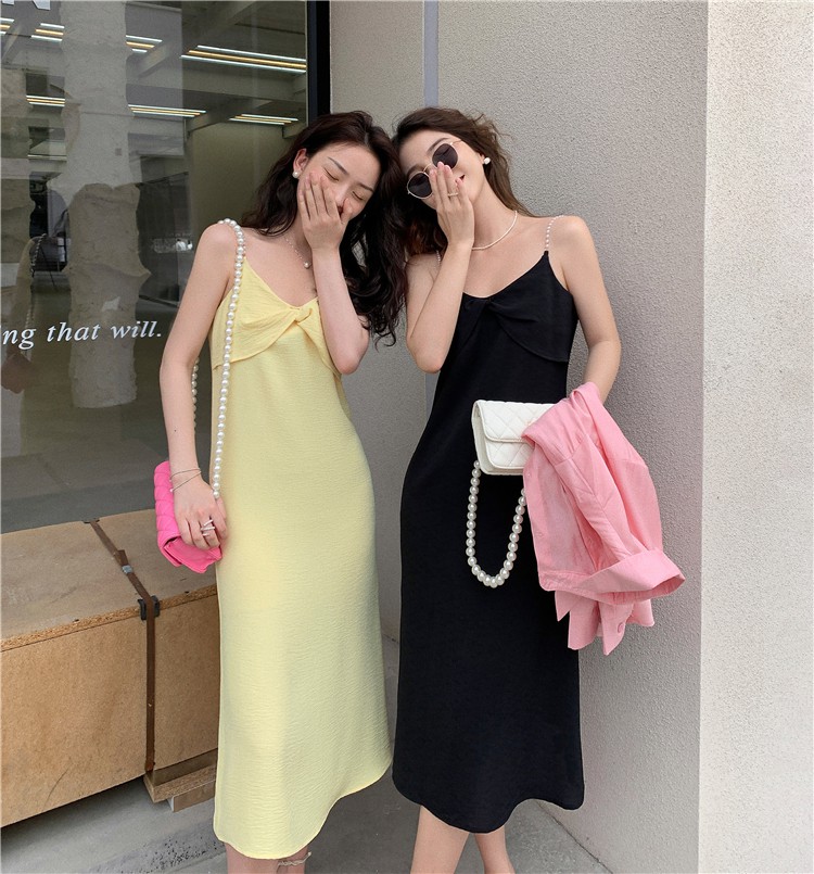 Đầm Xòe Không Tay Thắt Nơ Eo Thời Trang Hè 2021 Cho Nữ | BigBuy360 - bigbuy360.vn