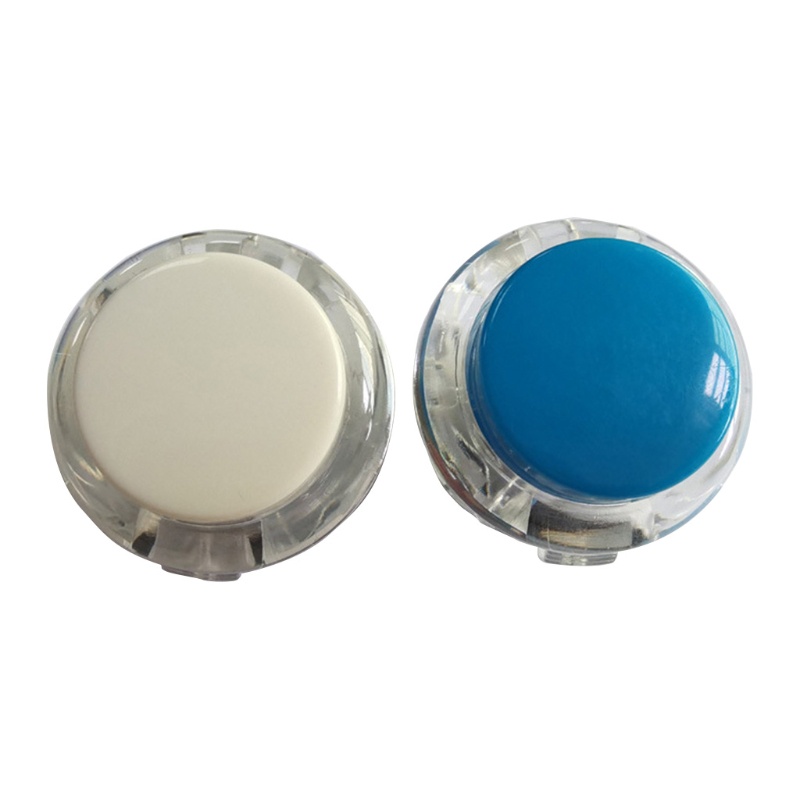 Nút Nhấn Chơi Game Trong Suốt Thay Thế 30mm Tích Hợp Micro Cho Jamma