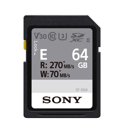 Thẻ nhớ Sony 64GB 270MB/s UHS-II - Hàng Chính Hãng