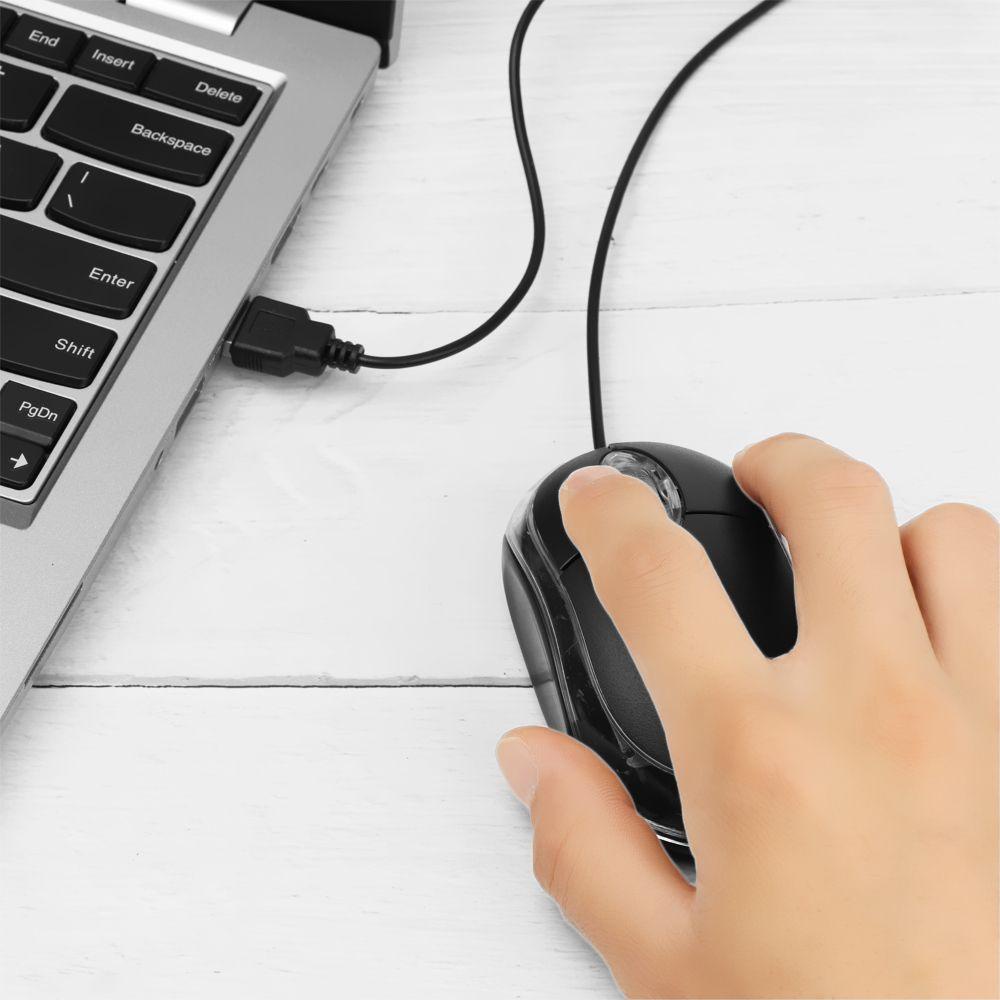 BTLIMER Chuột Quang Chơi Game Có Dây USB