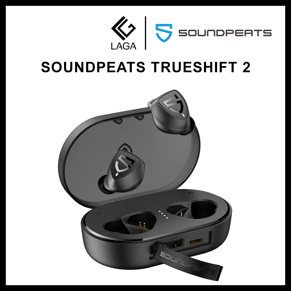 [Mã ELMS4 giảm 7% đơn 500K] Tai Nghe Bluetooth Soundpeats TrueShift 2