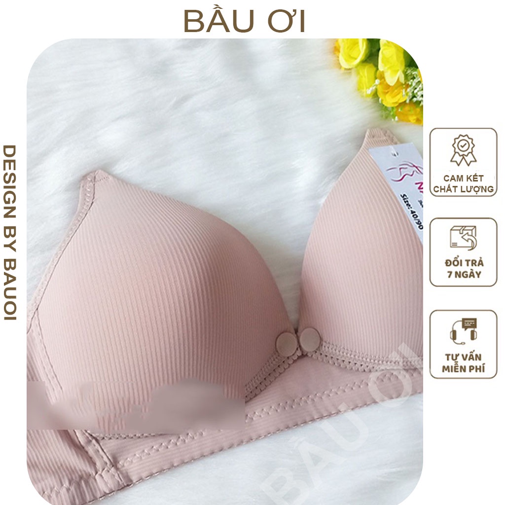 [FREE SHIP AL01] ÁO LÓT BẦU CHẤT COTTON CHO CON BÚ CÓ CÚC BẤM TIỆN DỤNG - ÁO LÓT CHO BÀ BẦU