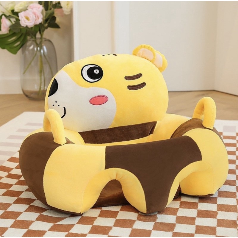 Ghế Tập Ngồi và ghế ăn dăm cho bé ( gồm vỏ và ruột bông tinh khiết)