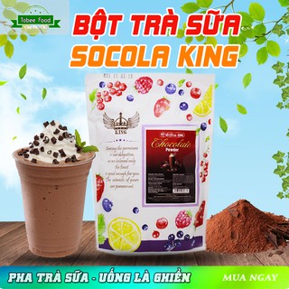 Bột Sữa Socola King (Túi 1kg)- Nguyên Liệu Pha Trà Sữa Cực Ngon