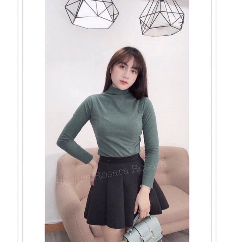 Áo giữ nhiệt monte cổ 3 phân