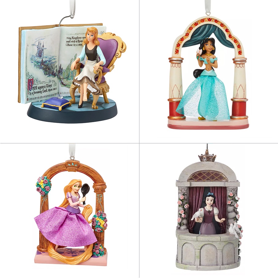 Hàng Lưu Niệm Disney Tượng Các Nhân Vật Phim Hoạt Hình Disney Ornament Nhiều Mẫu Set 2