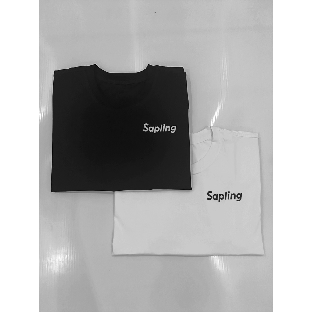 Áo thun Unisex WB Sapling Áo thun nam nữ tay lỡ form rộng oversize trắng đen | BigBuy360 - bigbuy360.vn