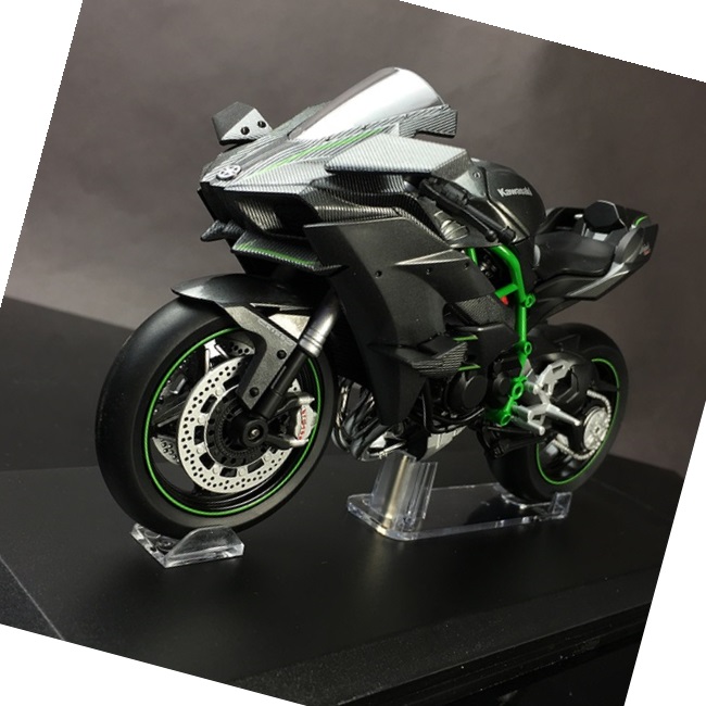 . 1:12 KAWASAKI ninja h2r xe máy h2 mô hình mô phỏng bộ sưu tập hợp kim